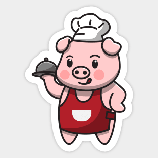 pork chef Sticker